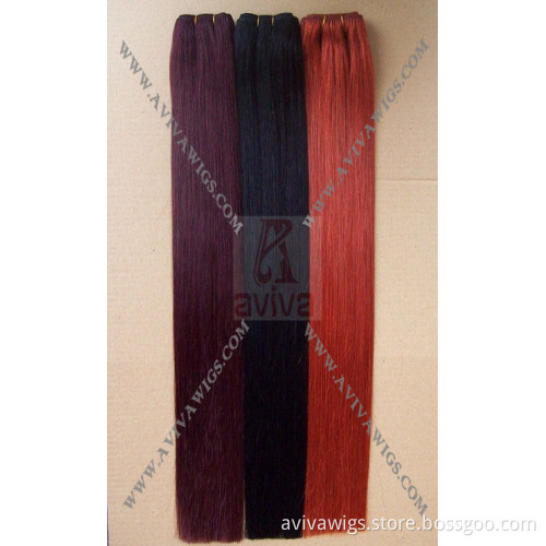 100% Virgin Remy Human Hair Weaving (AV-HE001)